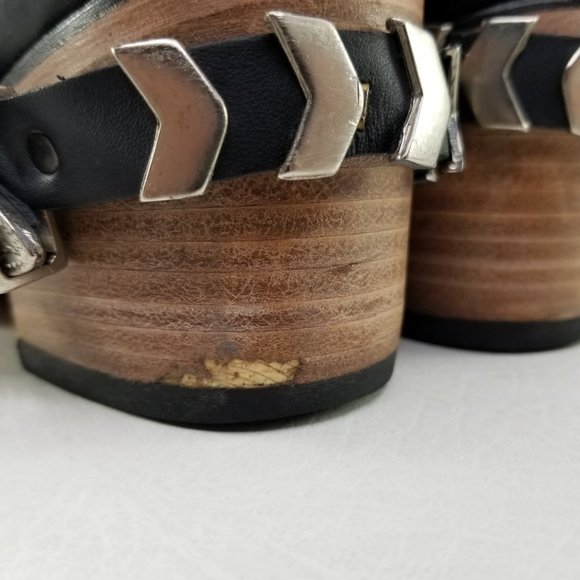 Freebird By Steven Blade Ankle Booties 8 Navy Blue - Picture 8 of 8